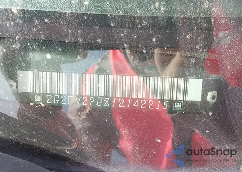 2001 Pontiac Firebird Trans Am z USA, uszkodzony, nr VIN 2G2FV22G812142215